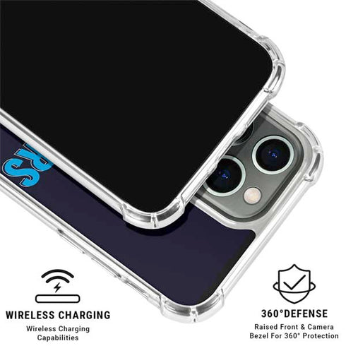 NFL Carolina Panthers Helmet iPhone 16 Pro Clear Case
